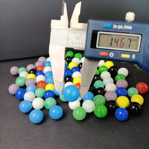 97pc Lot Of Vintage Marbles Multiple Colors See Photos